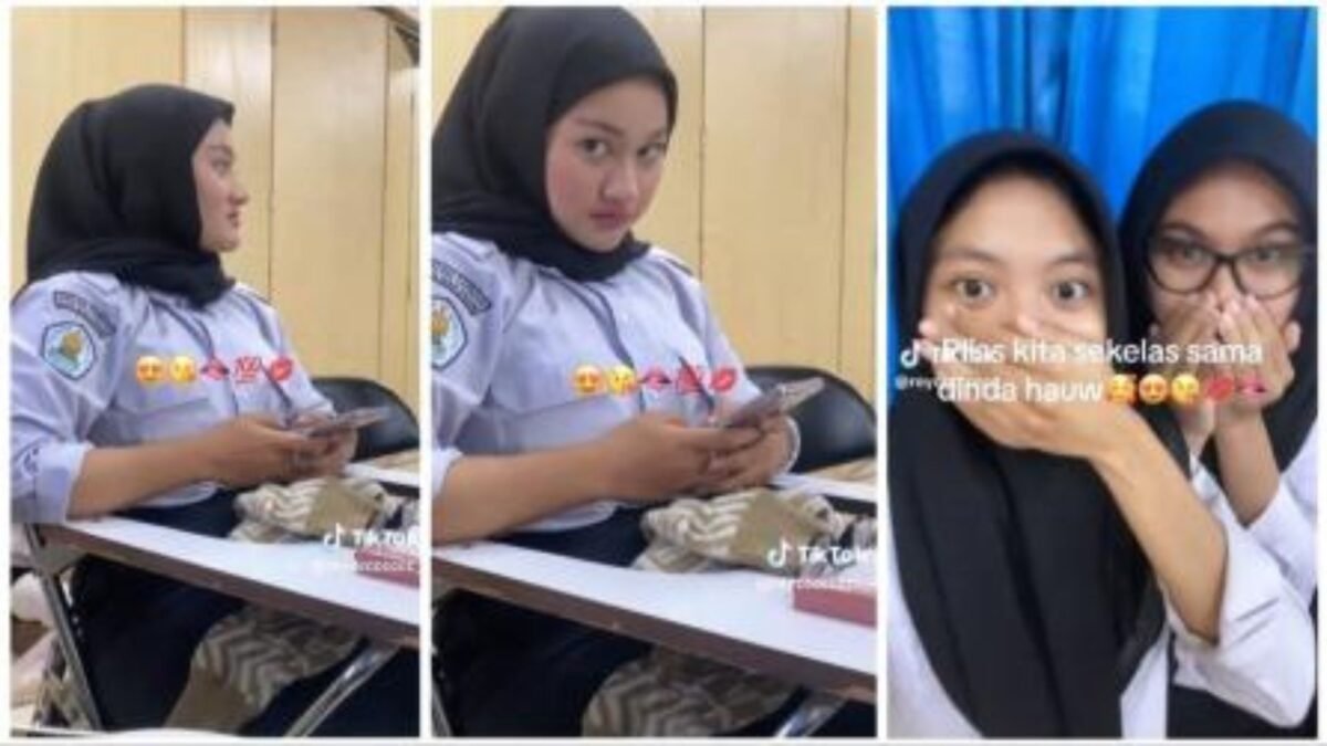 Viral Mahasiswi Ini Punya Teman Sekelas Mirip Artis Dinda Hauw